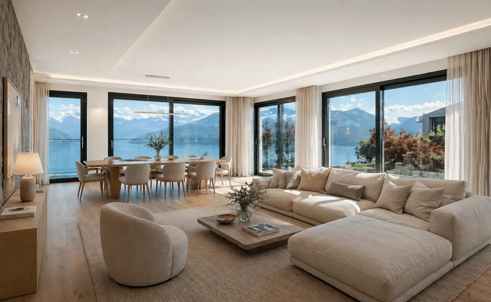 Exclusive Villa for Rent in Weggis with Breathtaking Lake View