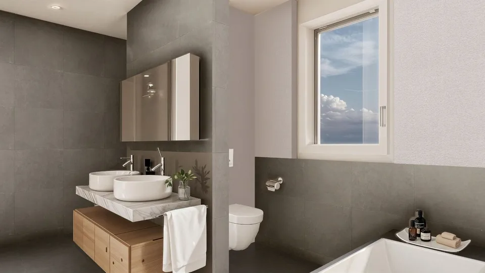 5.5-room semi-detached house Sol in Beinwil am See, Energy class A