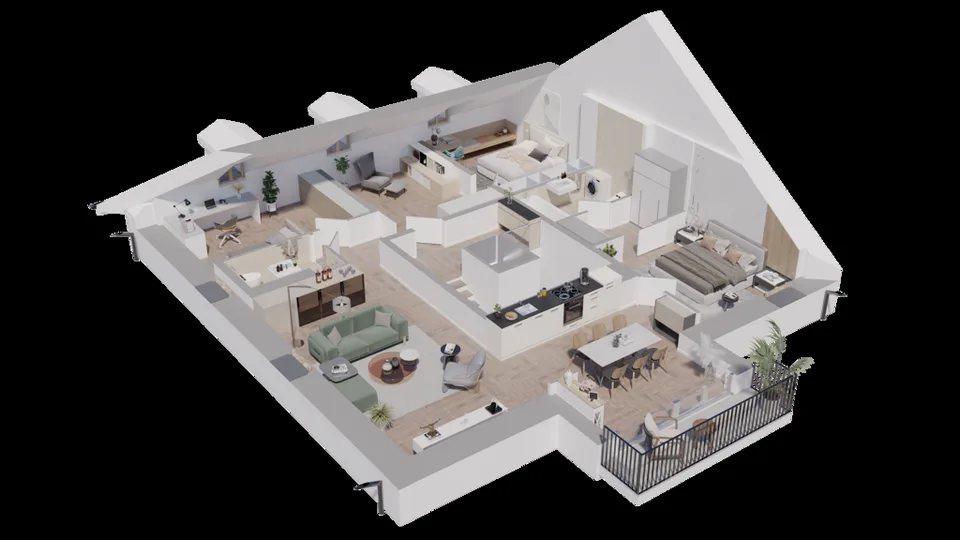Magnificent new apartment in Versoix
