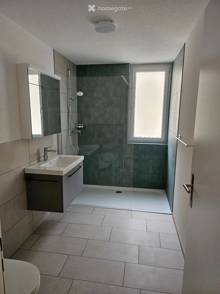 Wölflinswil: appartement 3 pièces et demi au rez-de-chaussée