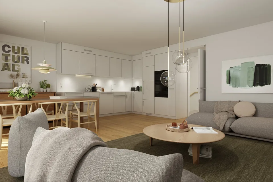 Bölli Süd – Dein eigenes Zuhause mit Garten und zwei Parkplätzen am Haus