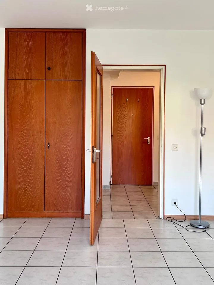 Helles Einzimmerapartment mit separater Küche