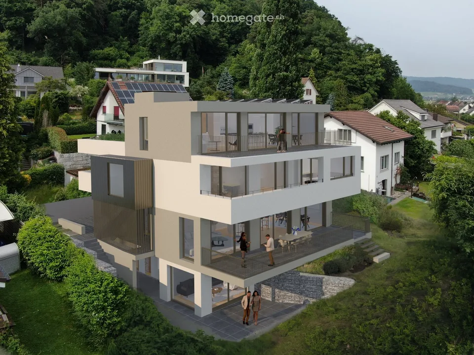 Moderne 2.5-Zimmer-Neubauwohnung in Würenlos – Minergie-P-zertifiziert und barrierefrei