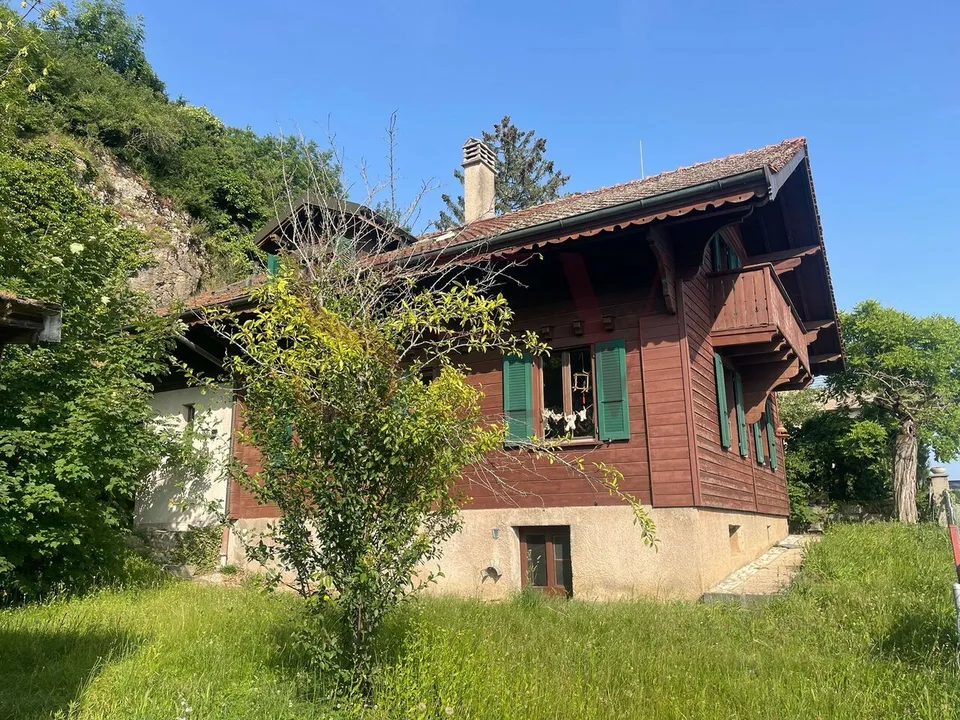2 logements de 3.5 pièces - Chalet de caractère avec vue dégagée