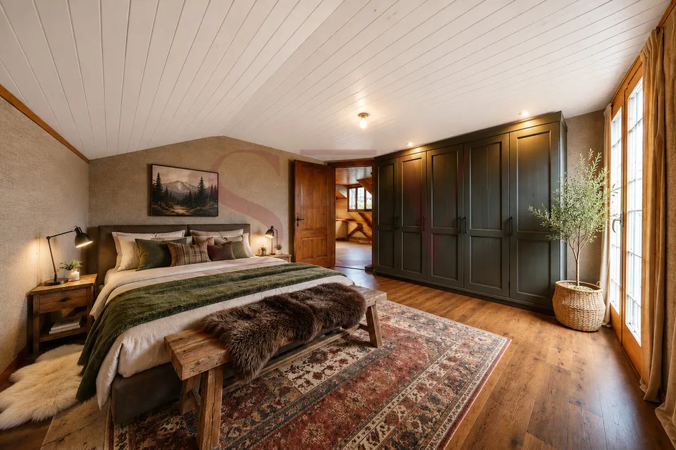 2 Wohnungen mit 3.5 Zimmern - Chalet mit Charakter und freier Sicht