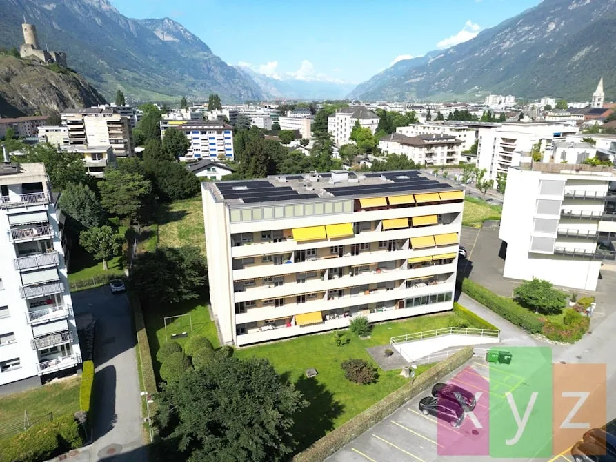Begehrtes Viertel der Fusion - Renoviert - Große Familienwohnung in Martigny