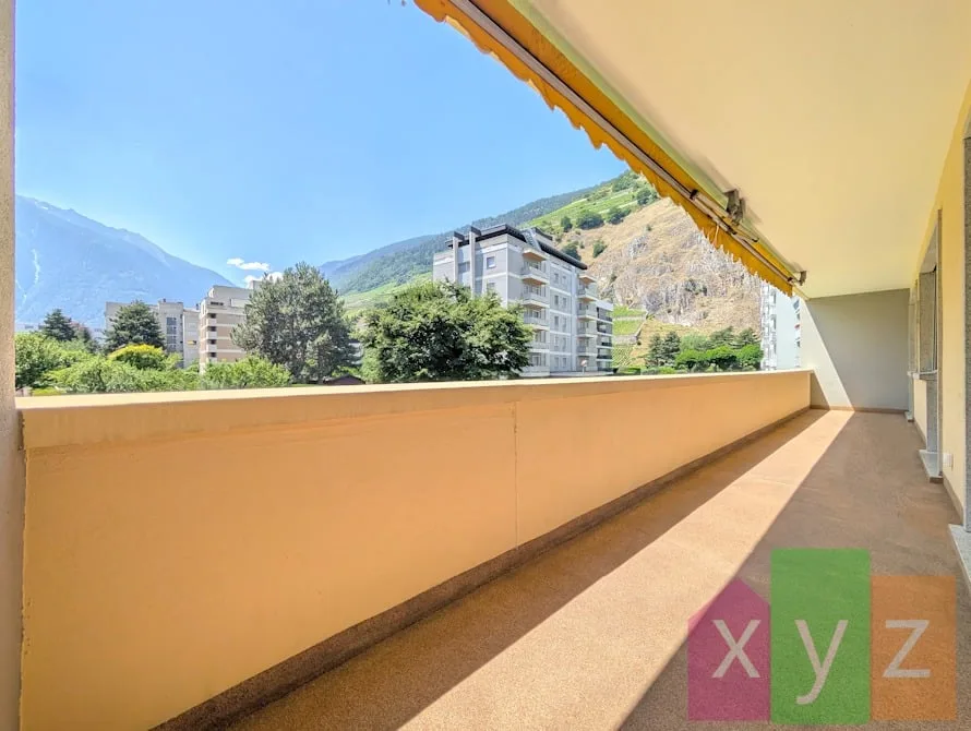 Begehrtes Viertel der Fusion - Renoviert - Große Familienwohnung in Martigny