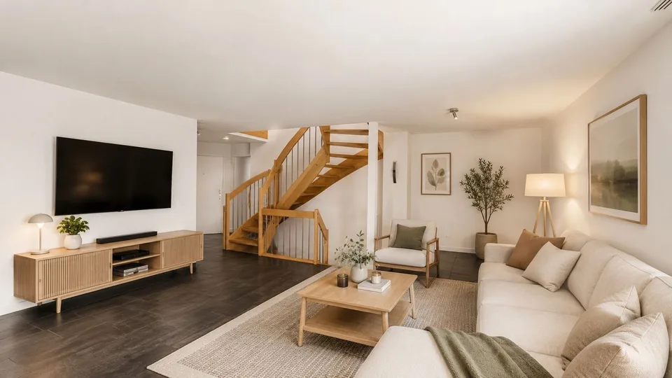 Modern living above the roofs of Hinwil