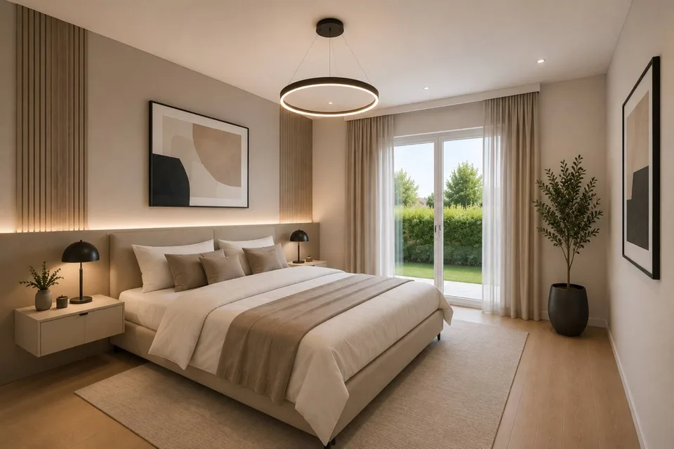 3.5-room ground-floor apartment with garden