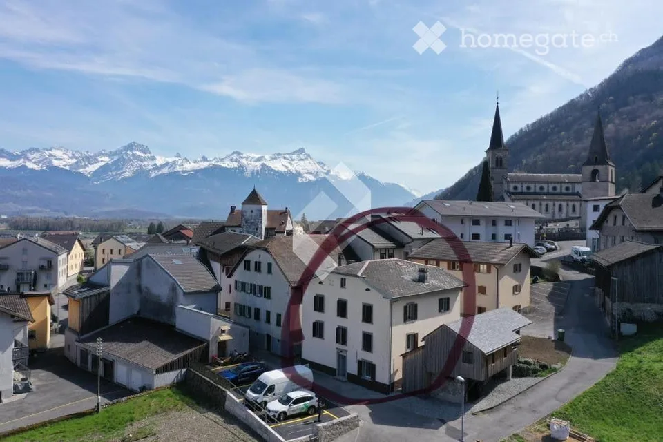Duplex en attique 4.5 pièces, 148 m² - charpente apparente, vue panoramique — Vionnaz (VS)