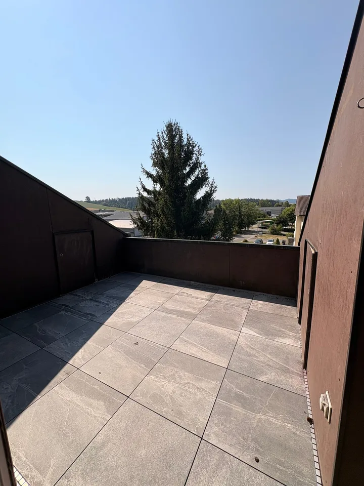 Wunderschöne preisgünstige Dachwohnung mit Cheminée, ruhig und doch zentral