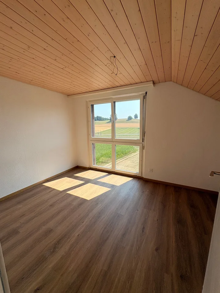 Wunderschöne preisgünstige Dachwohnung mit Cheminée, ruhig und doch zentral
