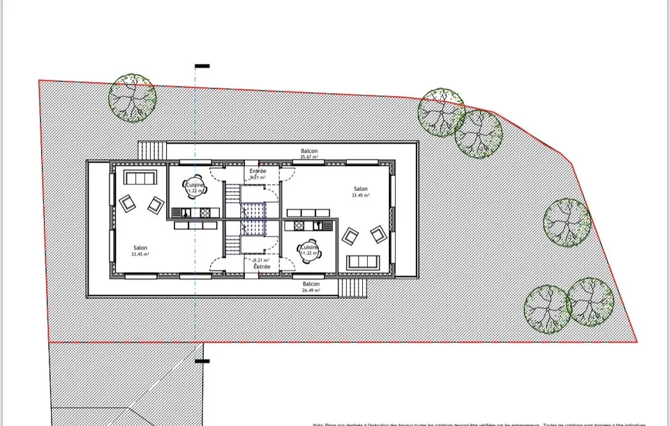 Terreno edificabile con permesso concesso