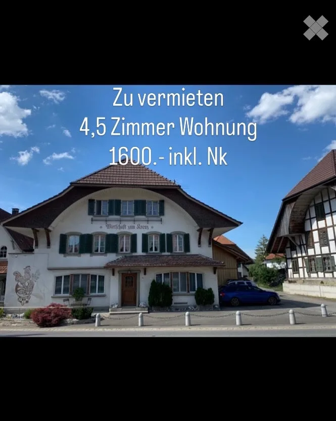 4,5 Zimmer Wohnung zu vermieten