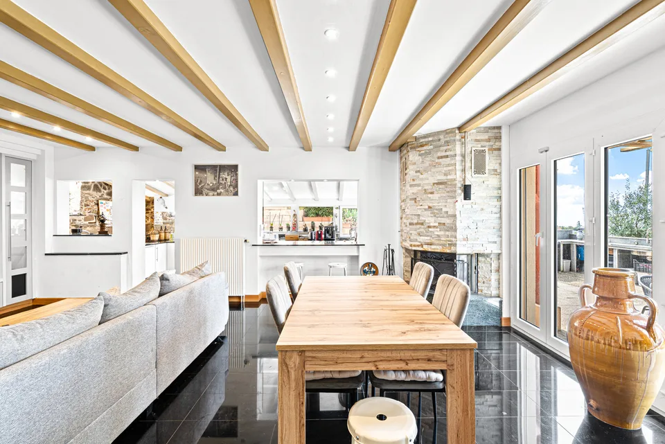 Exceptional house with pool, terrace, garden, and outdoor kitchen