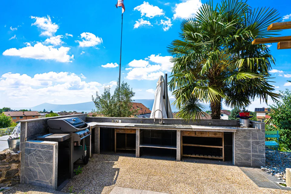 Exceptional house with pool, terrace, garden, and outdoor kitchen
