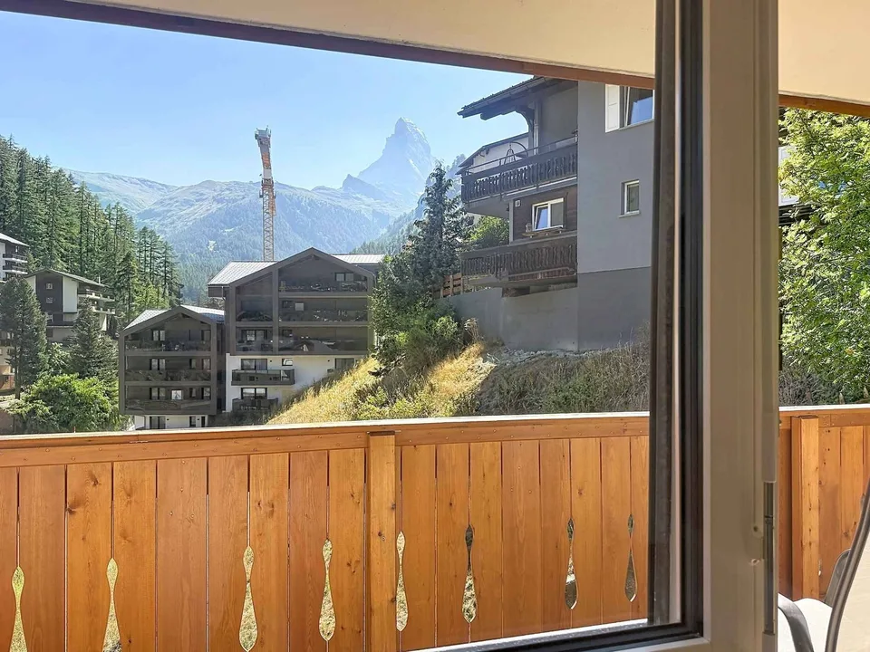 Appartement de 3,5 pièces résidence secondaire avec vue sur le Cervin
