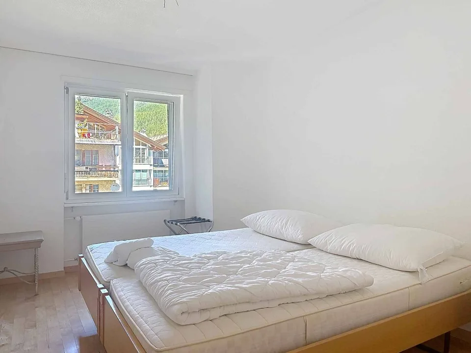 Appartement mit 3,5 Zimmern als Zweitwohnsitz mit Blick auf das Matterhorn