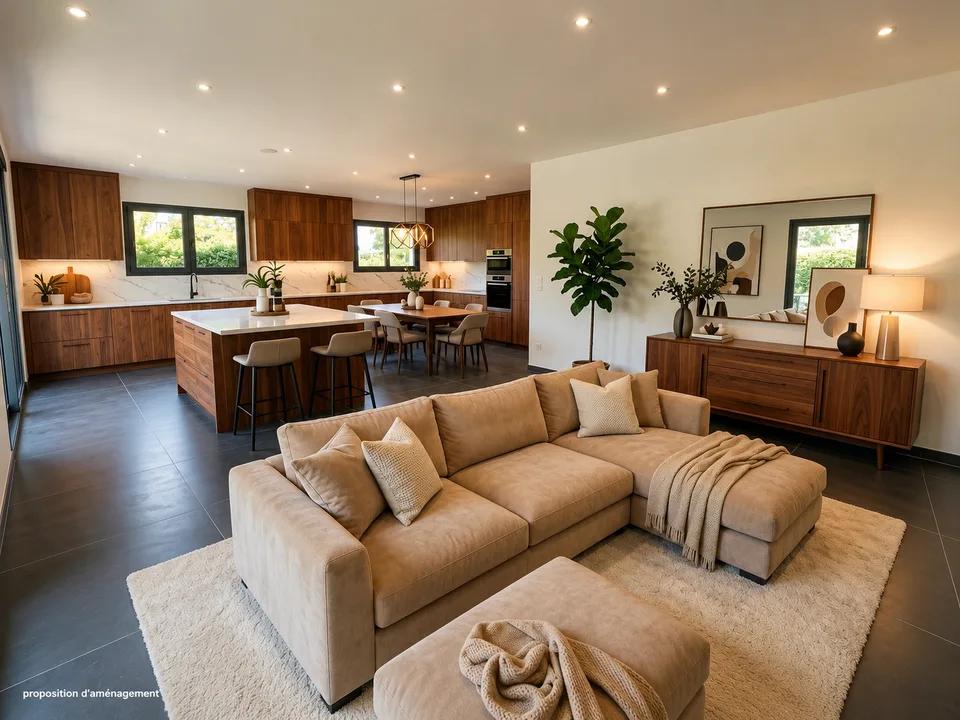 Magnificent 2-year-old villa - T4 of 130 m2 in Saint Cergues