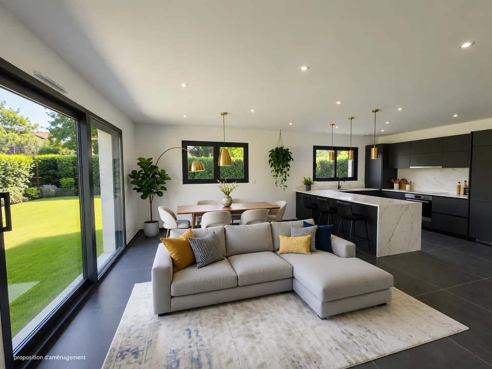 Magnificent 2-year-old villa - T4 of 130 m2 in Saint Cergues