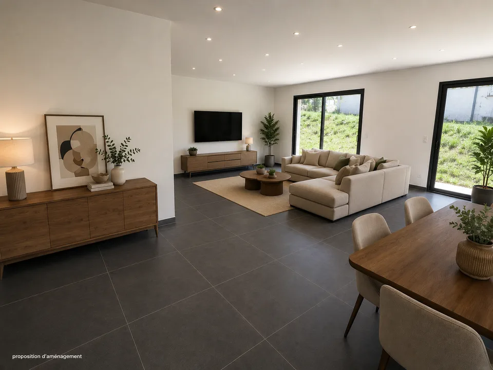 Magnificent 2-year-old villa - T4 of 130 m2 in Saint Cergues