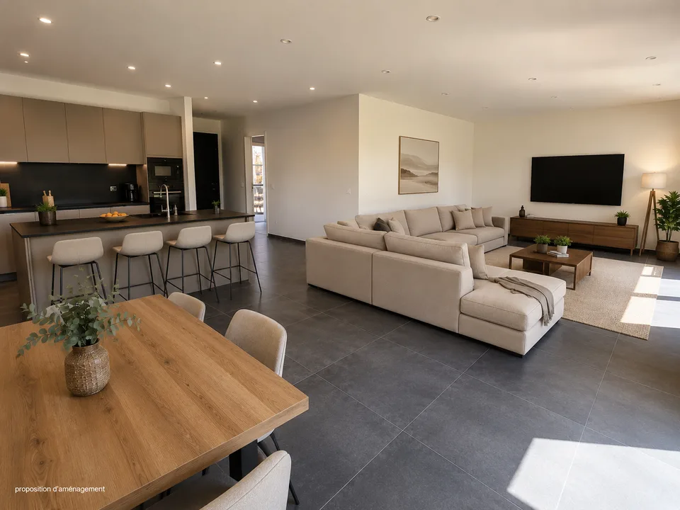 Magnificent 2-year-old villa - T4 of 130 m2 in Saint Cergues
