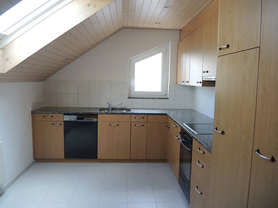 Appartement en duplex de 5,5 pièces avec grande terrasse et cheminée