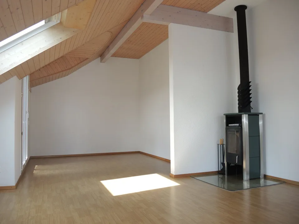 Appartement en duplex de 5,5 pièces avec grande terrasse et cheminée