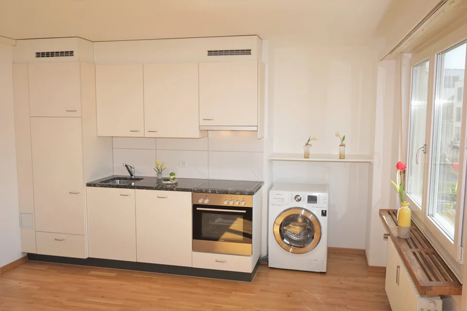 Modern apartment in central location with washing machine/tumbler