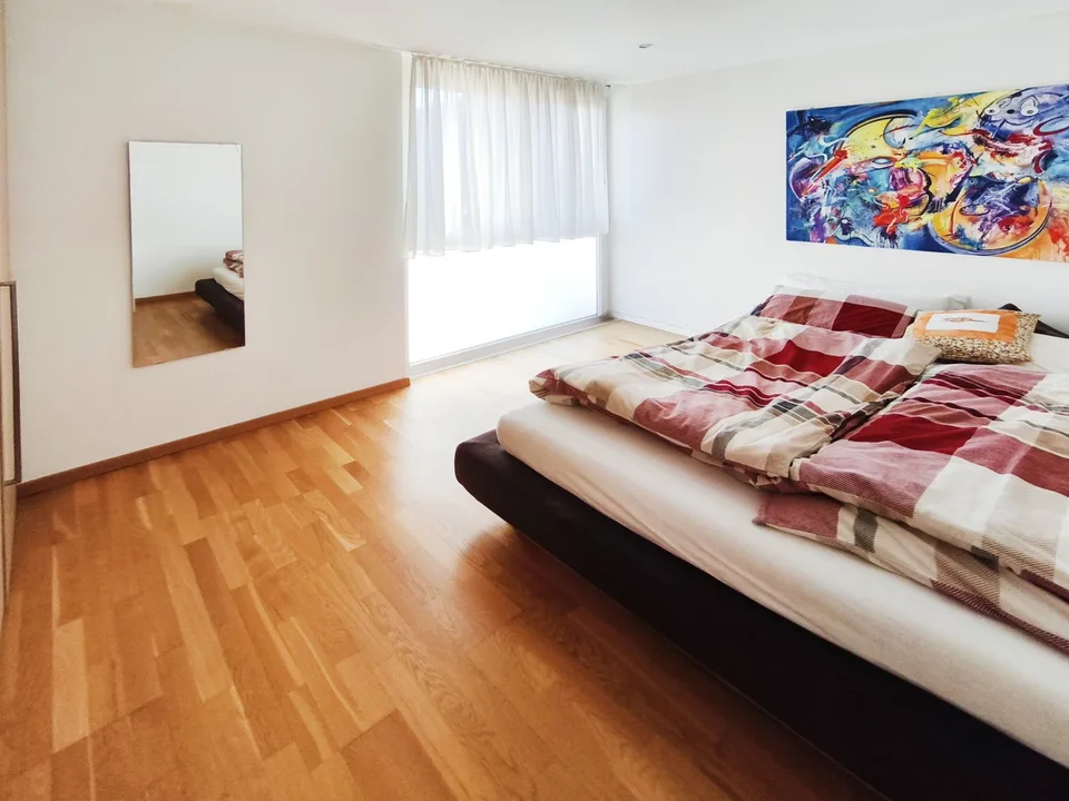 Einfamilienhaus 5,5 mit Garten und Gewerbeflächen