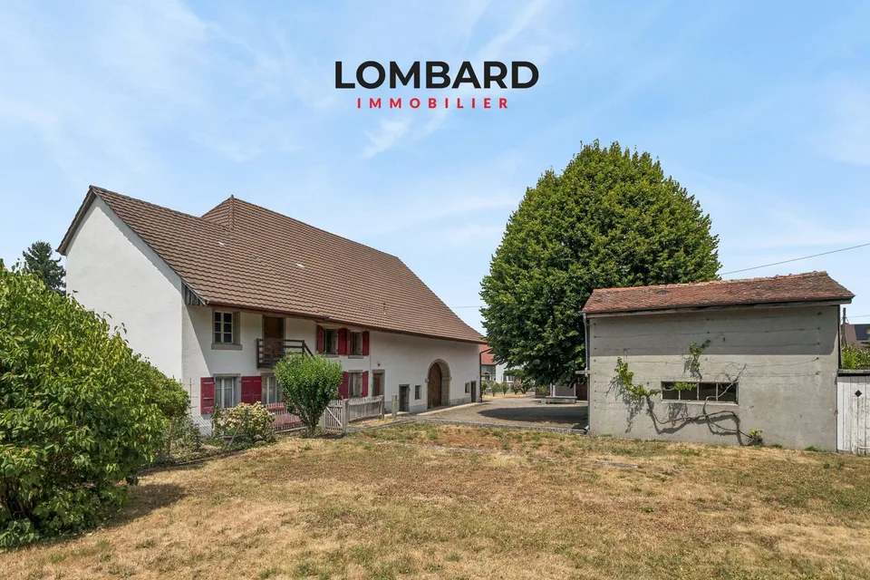 Une propriété de caractère au cœur de Châbles, entre patrimoine et potentiel de développement