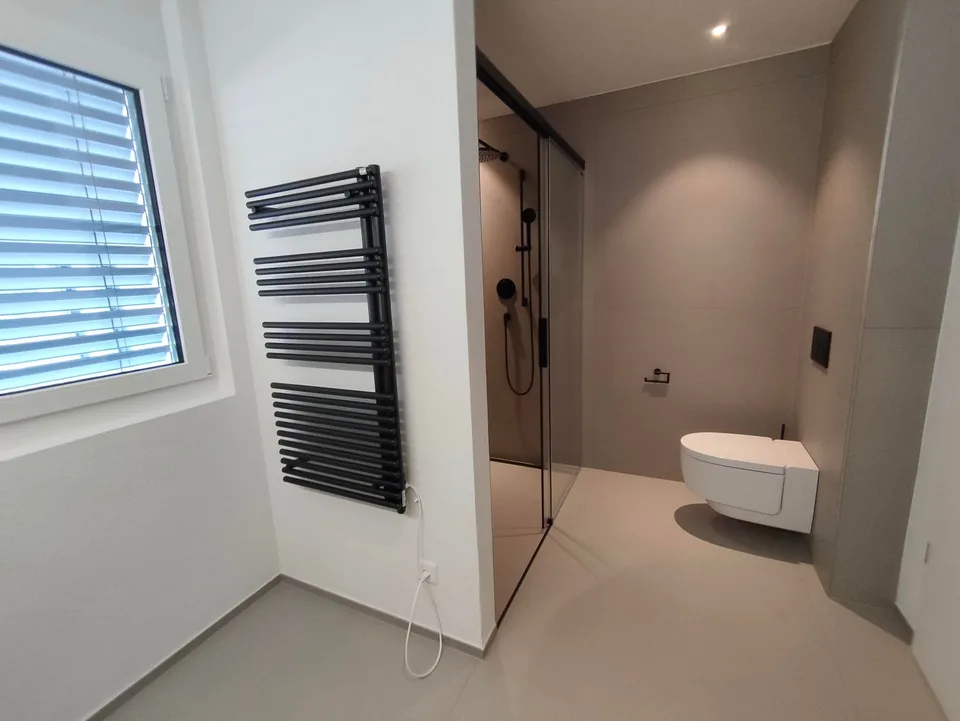 Prächtiges Dachgeschoss-Apartment mit 3,5 Zimmern in Leuk – Neu, hell