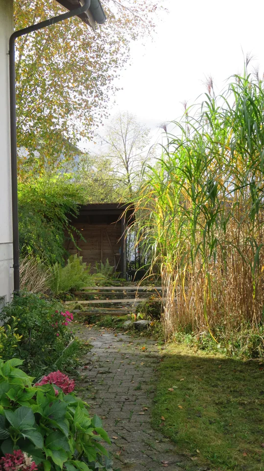 Moderne, lichtdurchflutete Wohlfühloase mit Garten & Cheminée an begehrter Lage in Winterthur