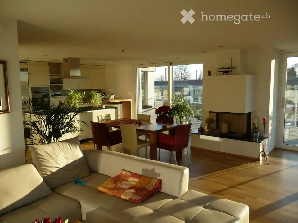 Beautiful attic apartment in prime location by the lake in Pfäffikon
