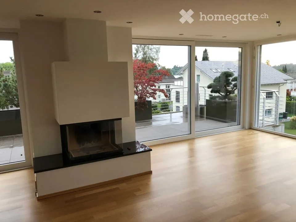 Beautiful attic apartment in prime location by the lake in Pfäffikon