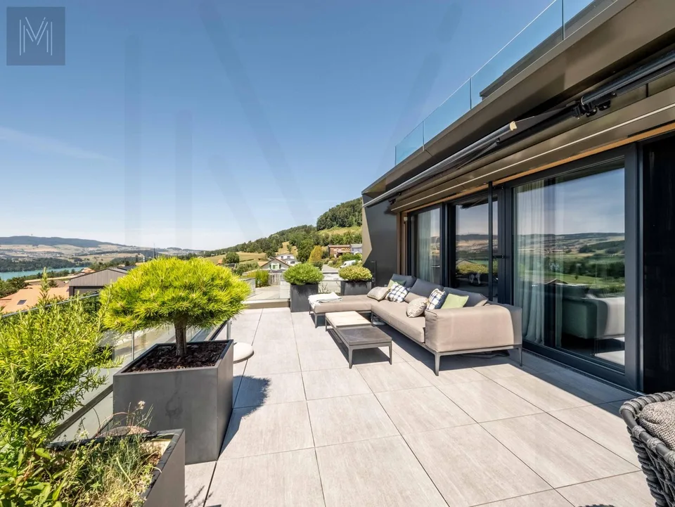 Einzigartige Terrassenwohnung ? Eine perfekte Allianz zwischen Eleganz, Panorama und Lebensqualität