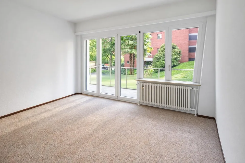 Appartement lumineux et agréable de 2,5 pièces avec grand balcon