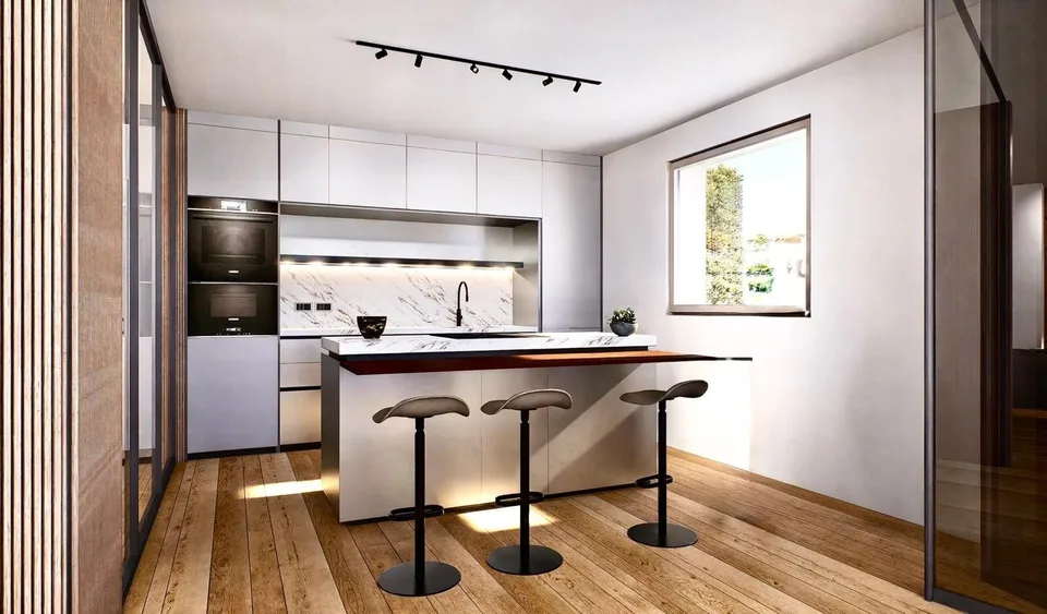 PRESTIGIOSO 3.5 LOCALI CON VISTA LAGO E GIARDINO A CAPOLAGO