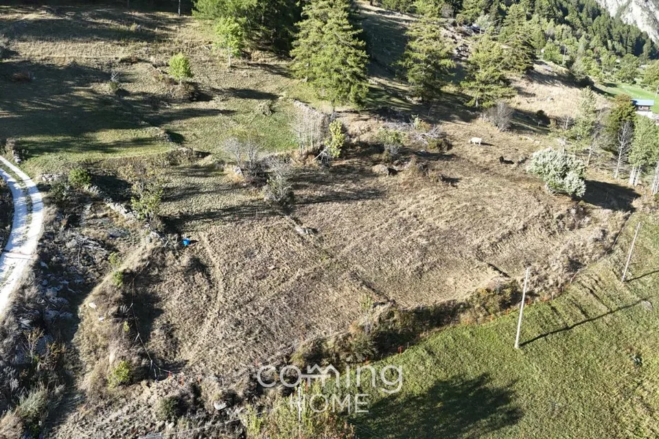 Terrain à bâtir à Salwald, Mund - Vue panoramique sur le Glishorn et la vallée du Rhône, possibilité de résidence principale