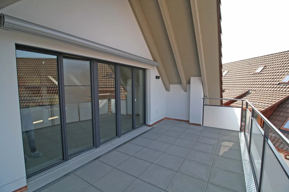 Appartement mansardé unique de 3 ½ pièces à Adlikon b. Regensdorf