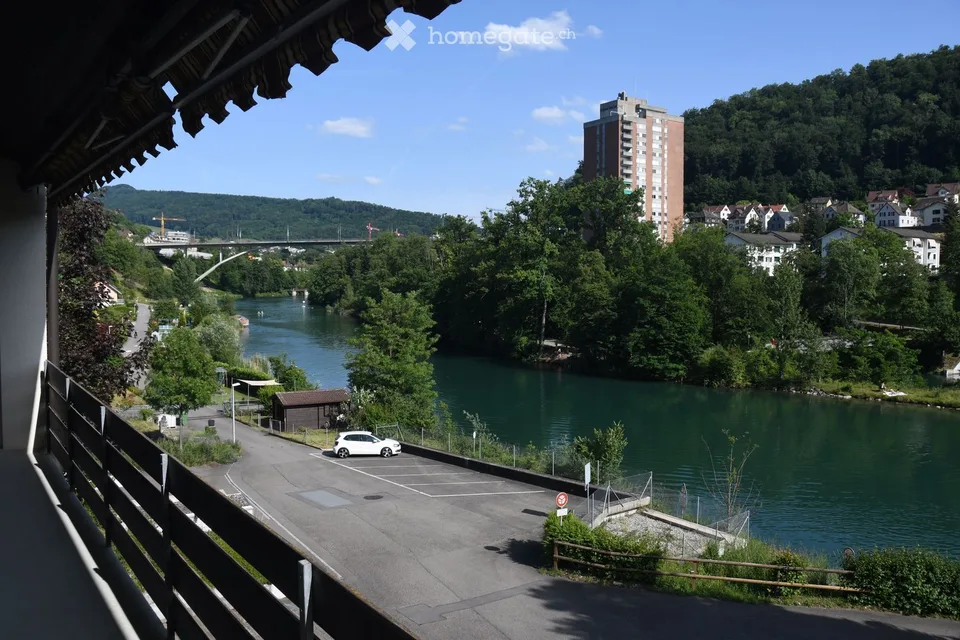Ruhige Wohnung am See mit wunderbarer Aussicht (Nussbaumen AG)