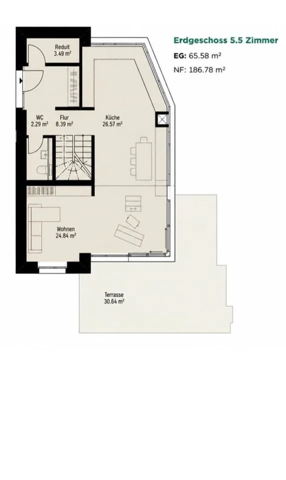 Newly built 5.5-room single-family house - within walking distance to the lake and city center