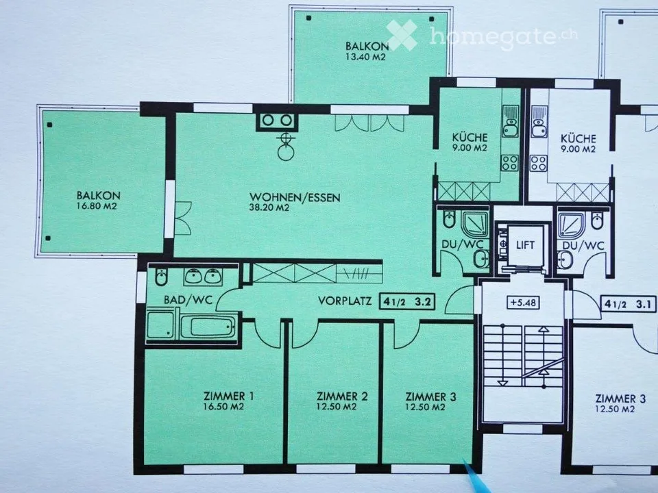 Wohnung in Hinteregg