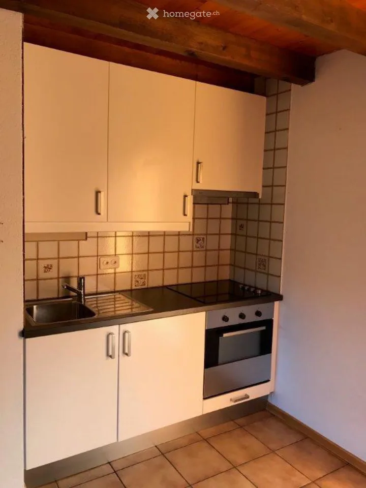 Studio with loft and lake view