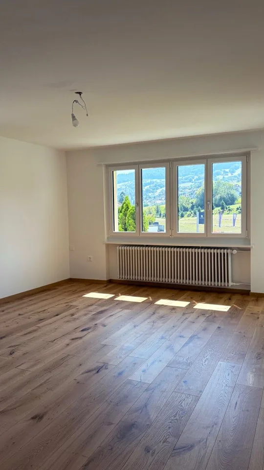 Komplett renovierte 4-Zimmer-Wohnung mit grossem Balkon