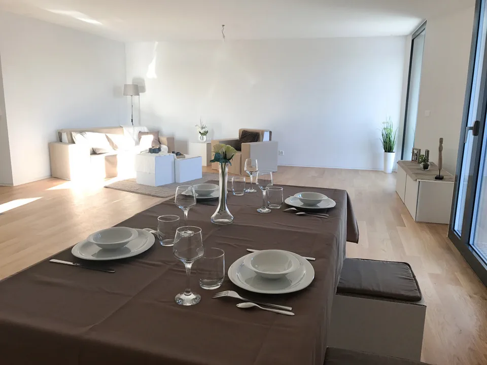 Wohnung 4.5 Zimmer mit Balkon