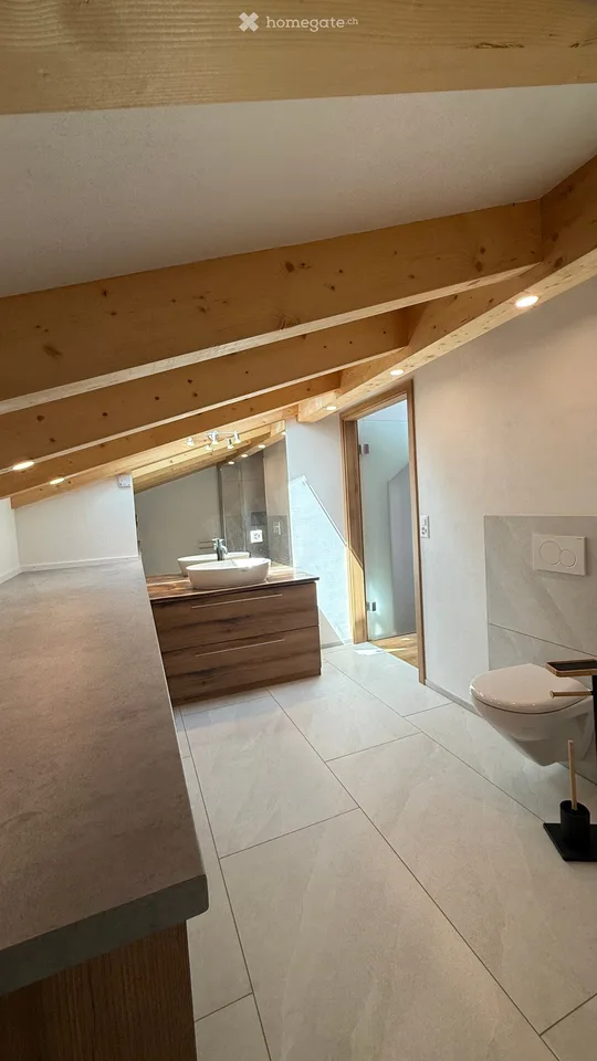 Erstbezug!         Charmante 3.5-Zimmer-Dachwohnung mit Galerie & Lift in Benken ZH