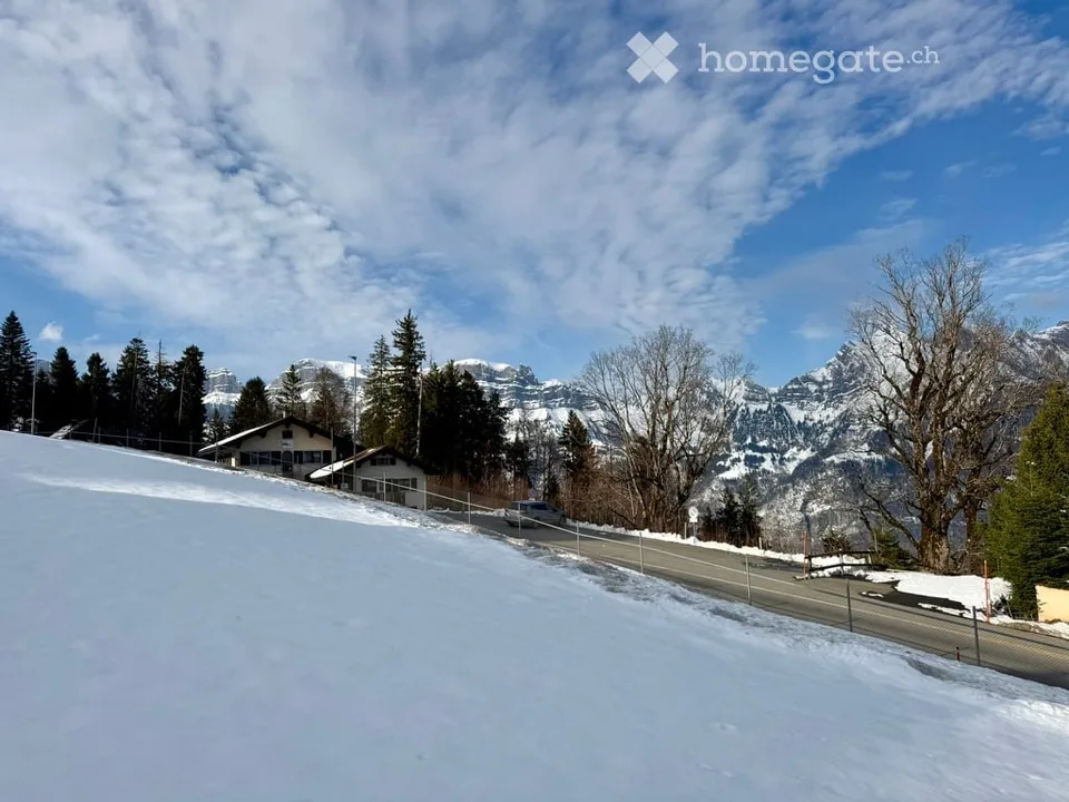 Casa unifamiliare di 2 famiglie con vista panoramica nelle montagne di Flumser