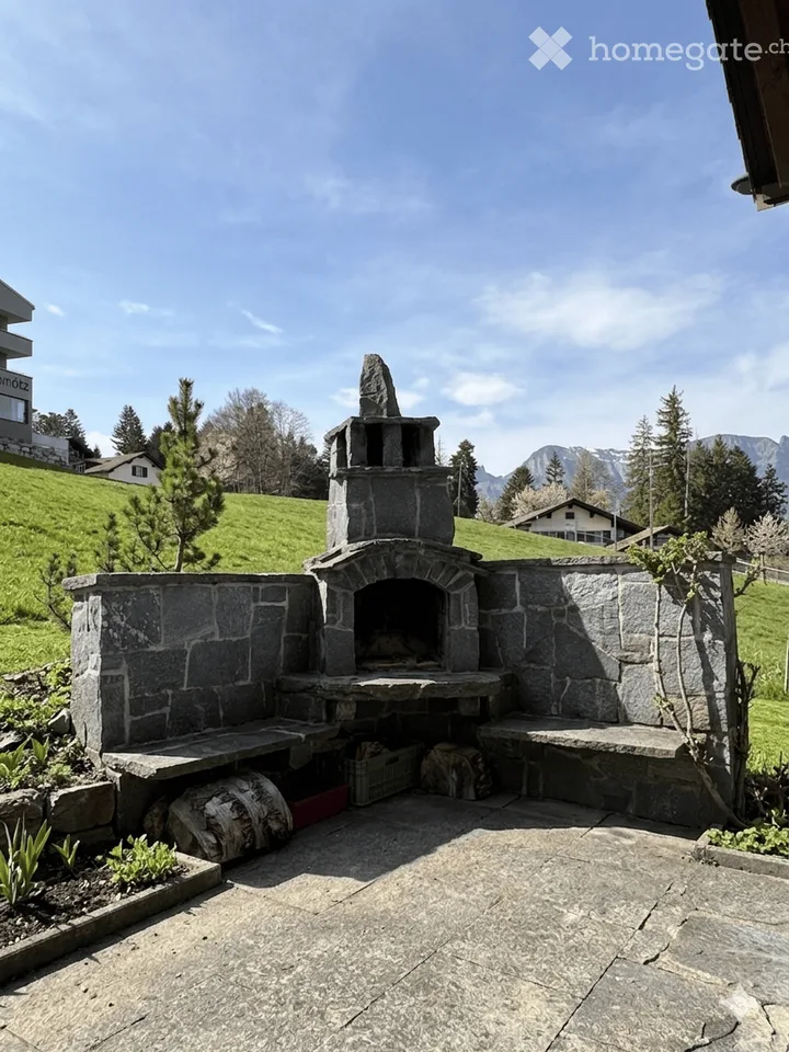 Casa unifamiliare di 2 famiglie con vista panoramica nelle montagne di Flumser