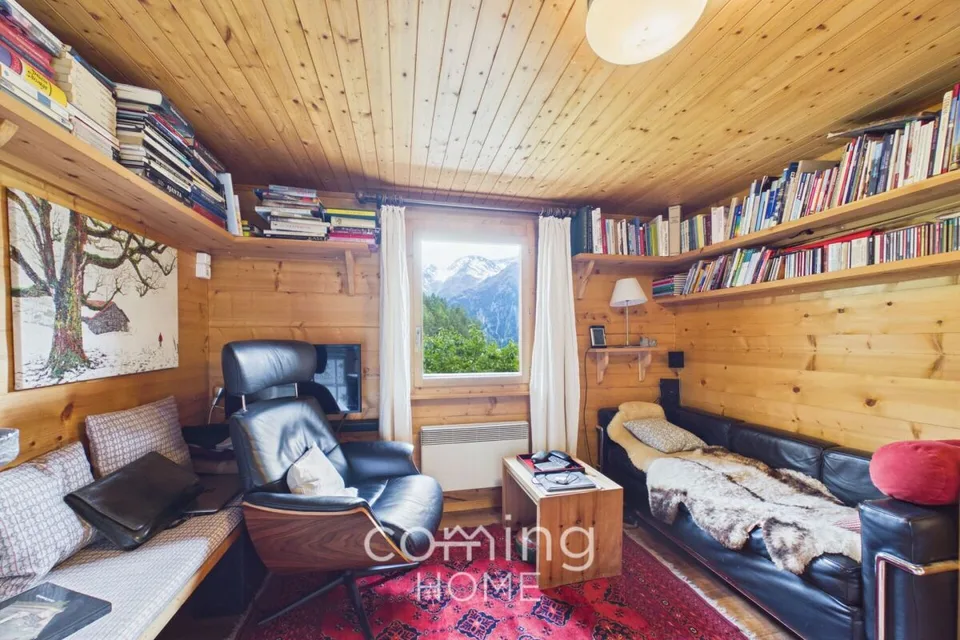 4-Zimmer-Chalet in St. Niklaus - Panoramaaussicht, Cheminée, Zweitwohnsitz möglich